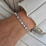 Astreh Cluster Emerald Cut Bracelet