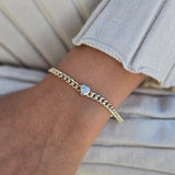 Bezel Heart Miami Cuban Bracelet