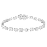 Astreh Cluster Emerald Cut Bracelet