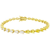 Canary Pear Tennis Bracelet