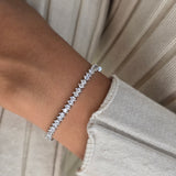 Two Prong Tennis Bracelet